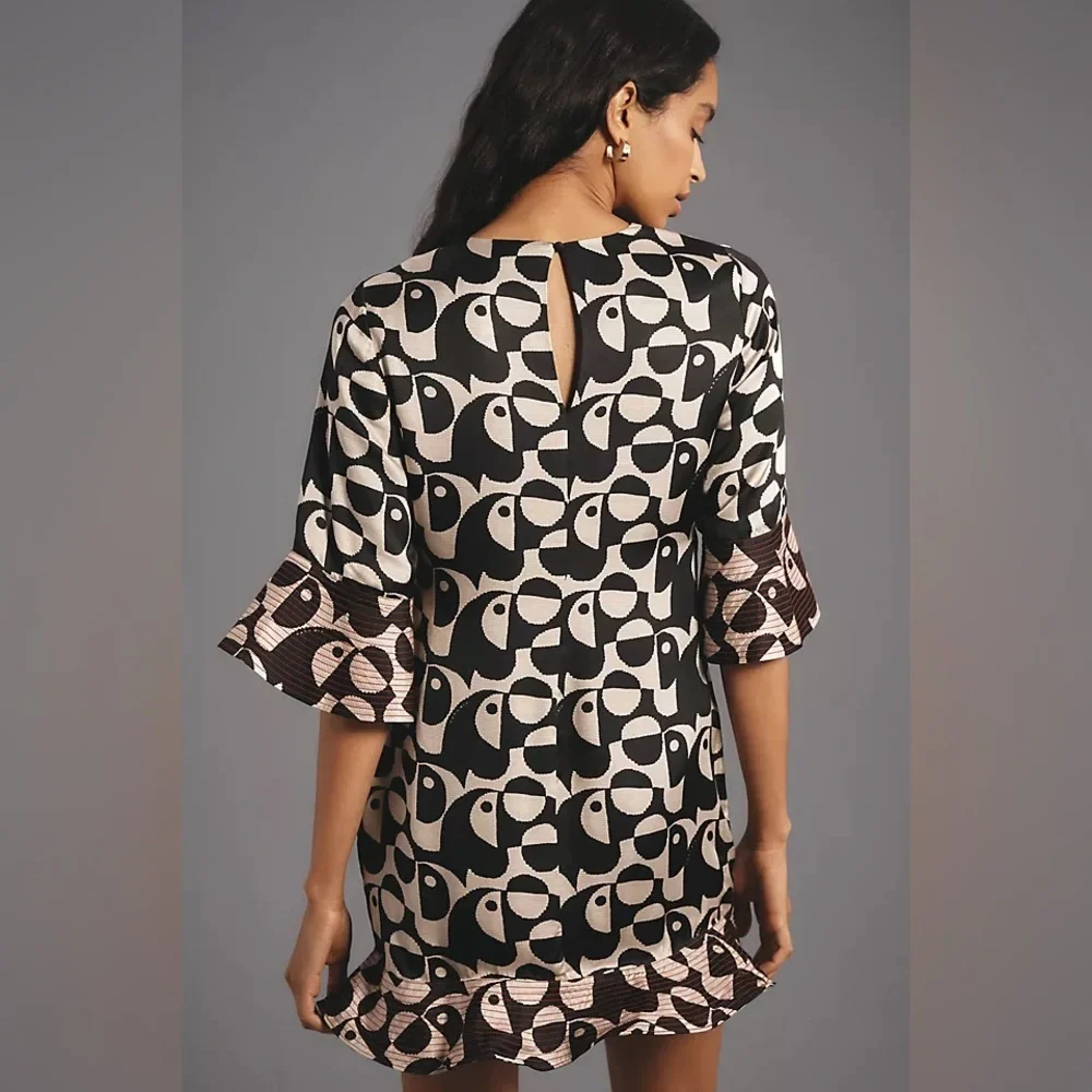 Farm Rio x Anthropologie Geo Toucan Mini Dress - Picture 2 of 4